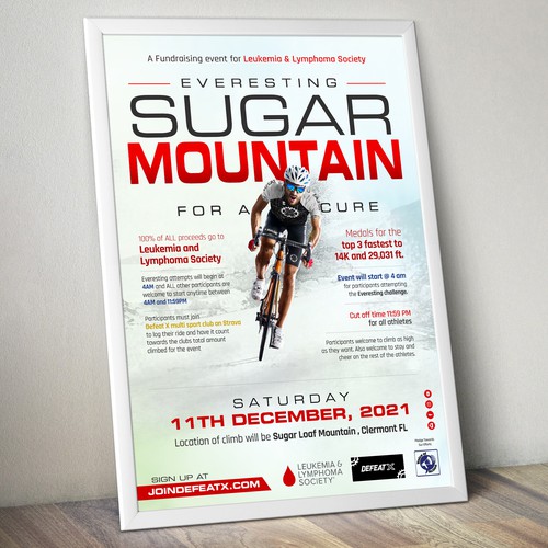 Leukemia & Lymphoma Society fundraising event Design by 123Graphics