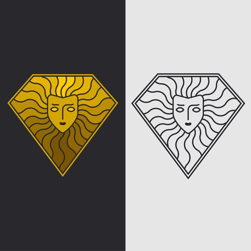 Fortuna Goddess Logo for Luxury French Jewelry House Design by DevDevit   ★ ★ ★ ★ ★