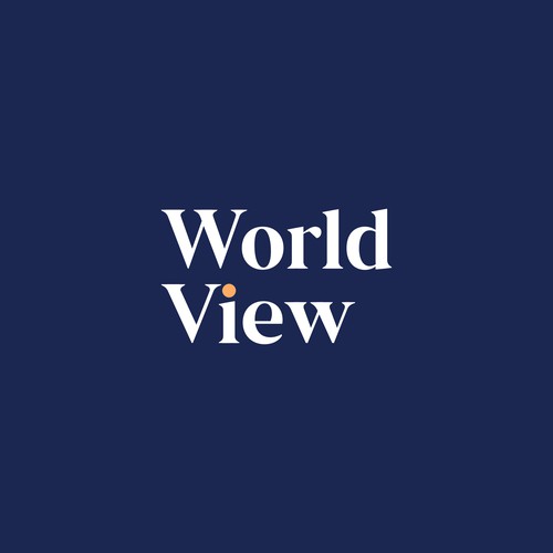 WorldView Magazine Logo Design by Rabeyi