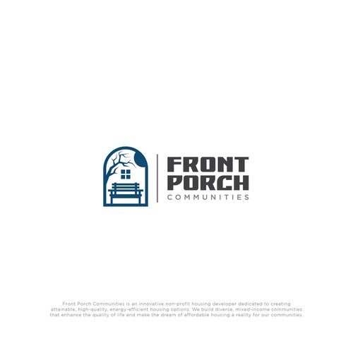 Front Porch Communities - A Not For Profit housing developer with a community focus Design von RaccoonDesigns®