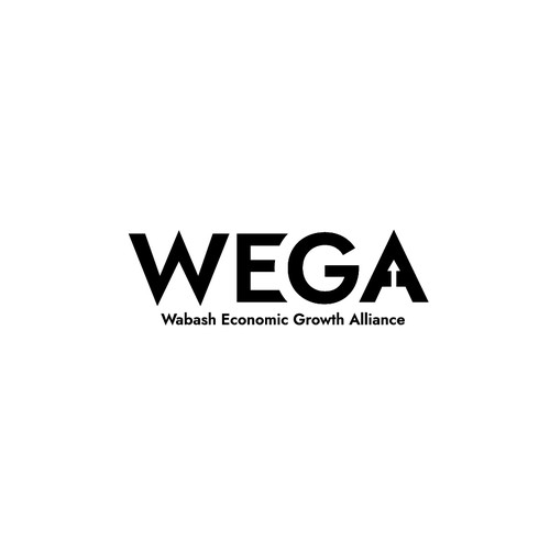 WEGA (Wabash Economic Growth Alliance) Logo Design Design by KrypKnite