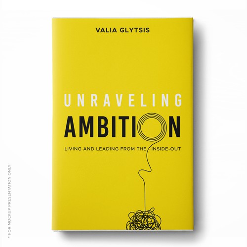 Create a cover for a book about leadership and unraveling your ambition! Design by Klassic Designs