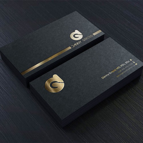 Create a unique "black business card" with an existing logo!!! - similar to a Black Amex Card Design by PerfectDesigning
