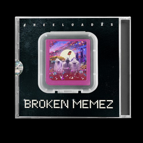 The Decay of America Except it's Hilarious and Aesthetic. (Broken Memes Album Cover) Design von Dara Kan