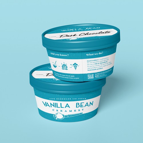 Ice cream cup Design by ODDER STUDIO