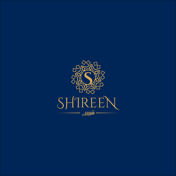 Design by Astungkara 88™ titled ""Shireen" Middle Eastern Sweets/Dessert Brand logo"