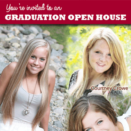 Graduation Open House Design by Big.Deal