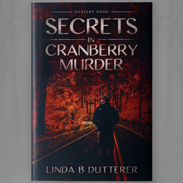 Secrets in Cranberry Murder_Mystery book cover Design