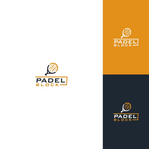 Padel business logo! Design by SPECTAGRAPH