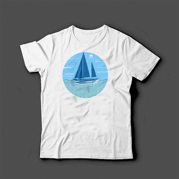Design by Clothing Designer titled "Chorwacja Sailing Yacht Design"