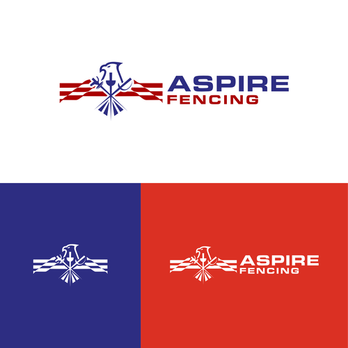 Design di Win Big by Creating a Clever Logo for Aspire Fencing di Rekker