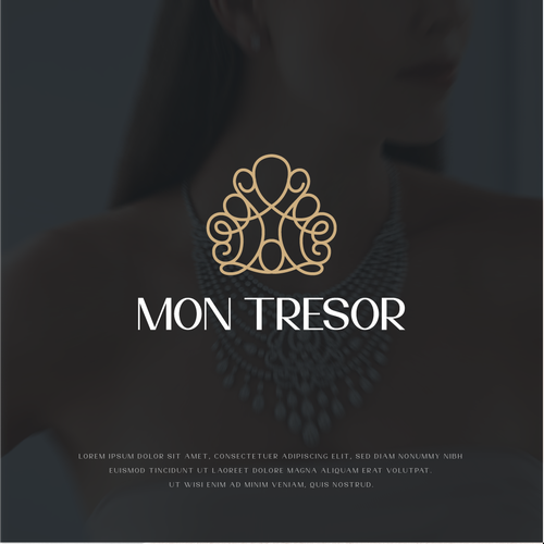 Unique Jewellery brand logo design Design by ankhistos