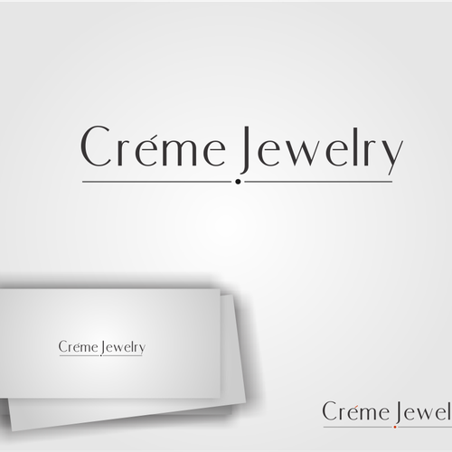 New logo wanted for Créme Jewelry Réalisé par Naavyd