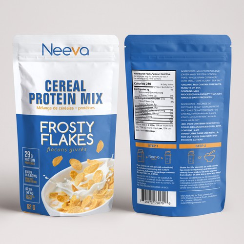SIMPLE Yet FUN Pouch Design for On-The-Go CEREAL Design von SRAA