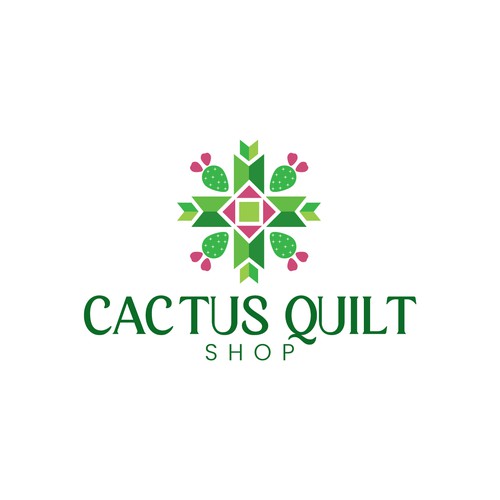 Design a logo for a modern quilt shop! Design by Creative P