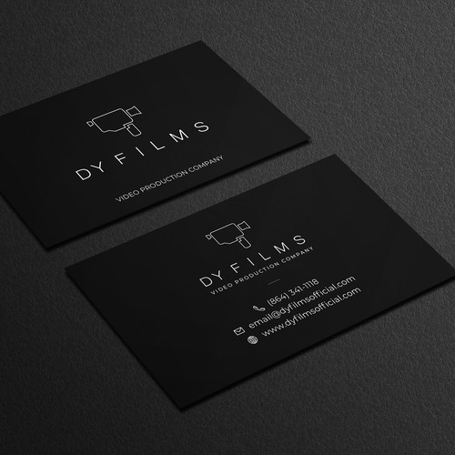 Business card for video production company Design by Galaxiya