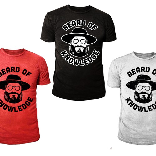 Beard of Knowledge Design by lofosparalogos