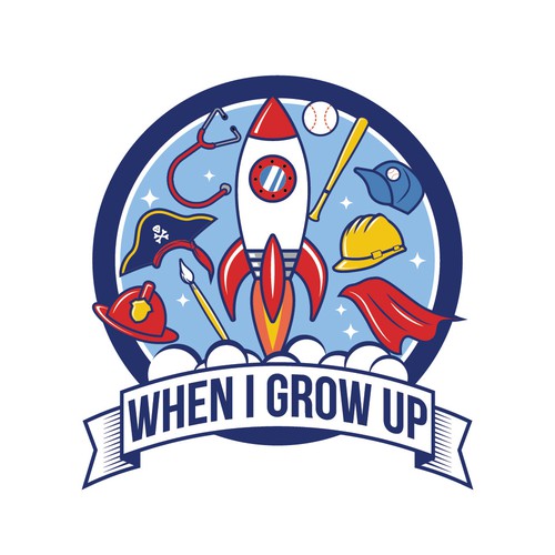 When I Grow Up Logo Design by designat1892