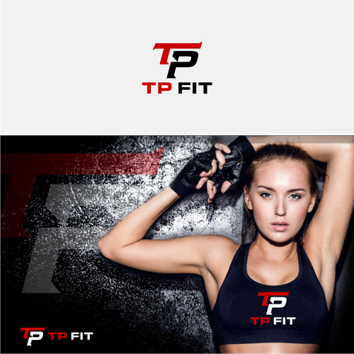 Create a powerful bold logo for my personal fitness brand TP Fit. Design by kleo_art