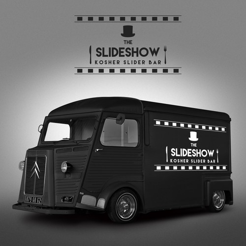 Create a clever  logo for the new food truck concept captured the theme Design by Noego