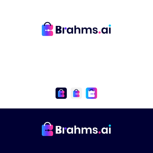 Design the logo of the new AI-enhanced e-commerce software Diseño de ON & ON