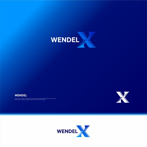 Luxury Logo Design for Wendel X — A Premium Construction Brand Built Different Design by ᑎᗩᗷᗴᗴᒪ