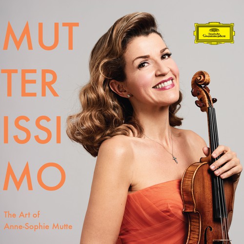 Illustrate the cover for Anne Sophie Mutter’s new album Ontwerp door mathanki