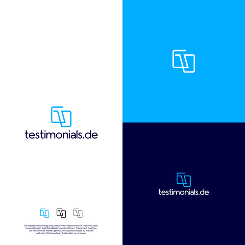 Create stunning logo for new testimonials.de company Design by kamallia