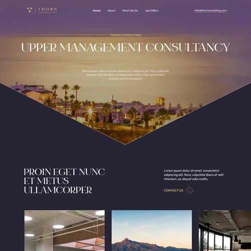 Design for consultant company in Marbella Design by sokolskiyDesign