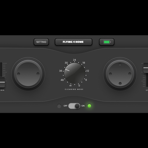 App for a window cleaning drone Design by Bhargav Talaviya