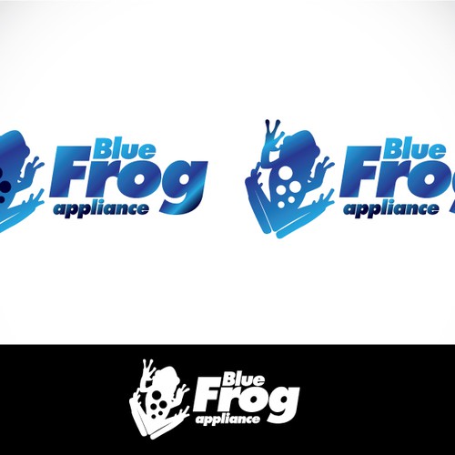 Create the next Logo Design for Blue Frog Appliance Design by Murb Designs