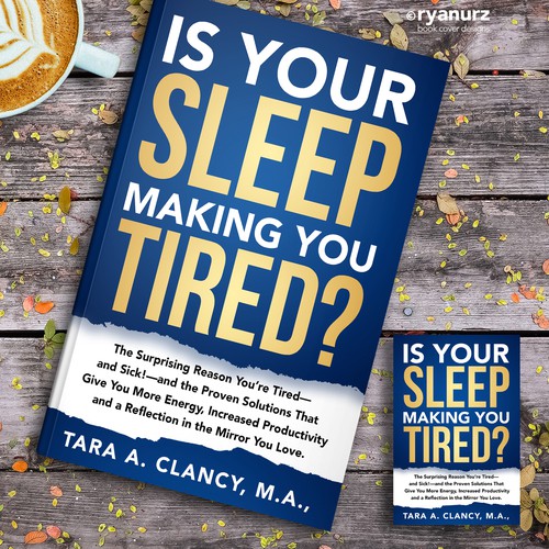 Clever book cover design needed Design by ryanurz