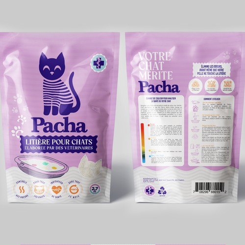 Cat Litter startup Minimalistic packaging - Contest Design von agooshe
