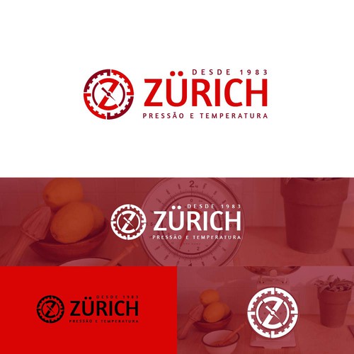 Designs | Logo for website. Pressure and temperature gauges industry ...