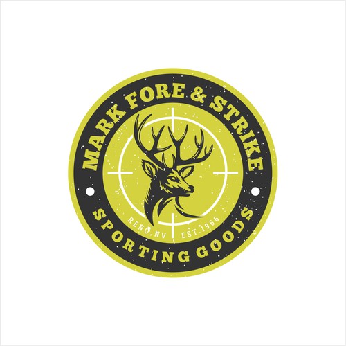 Looking for a simple yet powerful logo for our local hunting and fishing store. Design by HandriSid