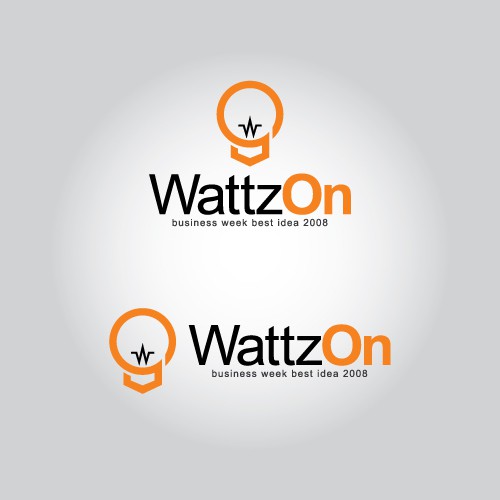 Help WattzOn (BusinessWeek Best Idea 2008) with a new logo Design by raring