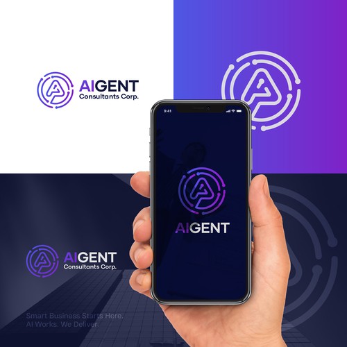 AI Agent Company: Appealing to small to medium sized businesses. Design by Faveo®