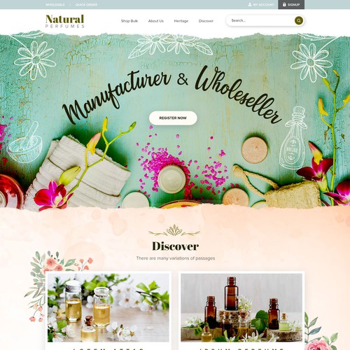 Web page design contest entry by I'm Possible19