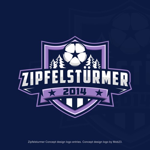 Logo for a german amateur hobby sports and soccer Team Diseño de mob23