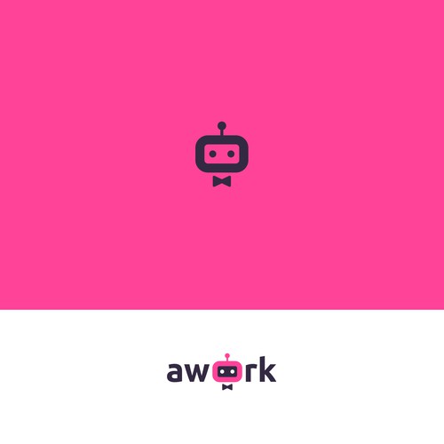 New logo for AI-based productivity software "awork" Diseño de Angela Cuellar