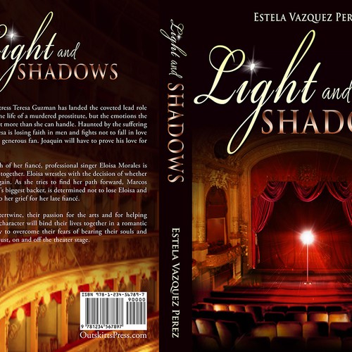 book or magazine cover for Maria E. Vasquez Design por angelleigh