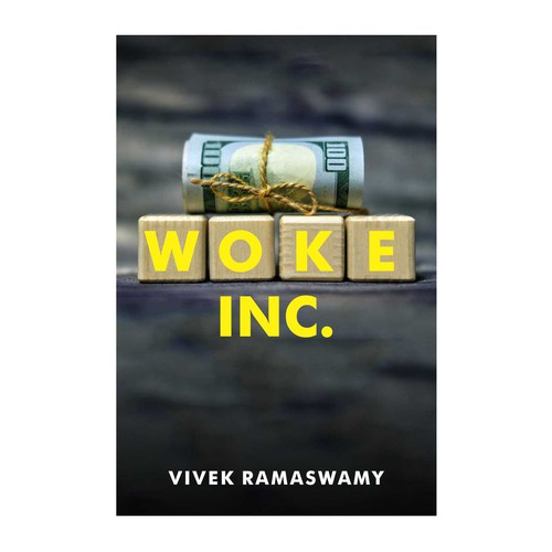 Woke Inc. Book Cover Diseño de kmohan