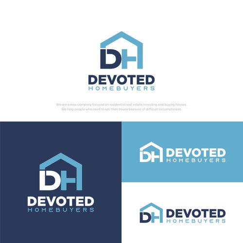 Devoted Homebuyers Logo Design by Rusmin05