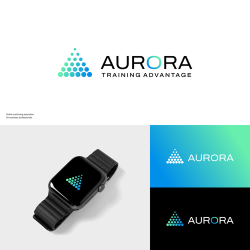 Designs business logo for online continuing education company logo