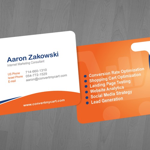 New stationery wanted for Aaron Zakowski Ontwerp door Asim Ali
