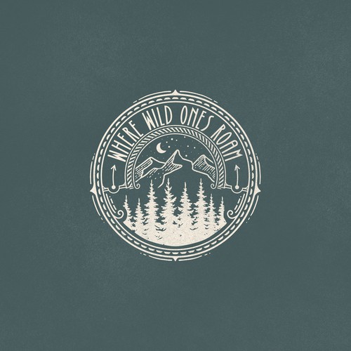 Adventure-Themed Travel Logo for Nomadic Family Design by OmHay