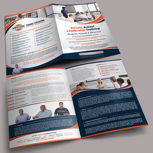 Mentoring program brochure Design by Dzhafir