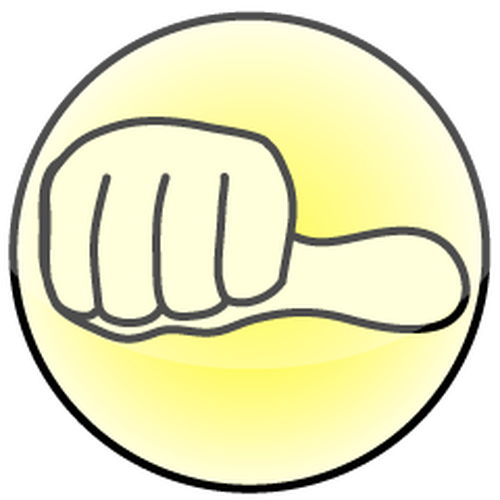 Thumbs Up / Down / Middle icons required | Button or icon contest