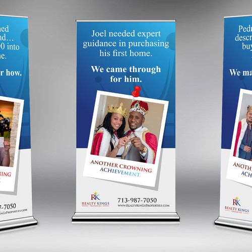 corporate pull up banner