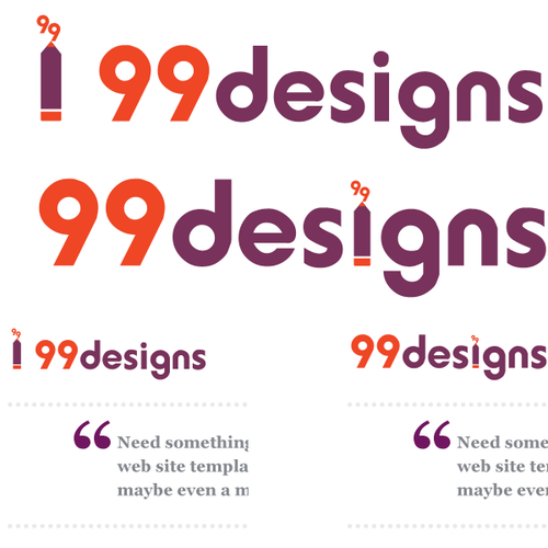 Logo for 99designs Design por EmLiam Designs